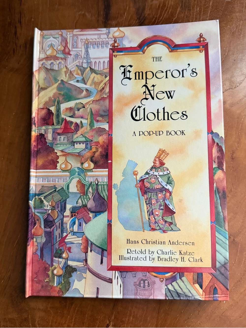 Vintage Pop-Up Carousel Book- The Emperor's New Clothes Fairytale